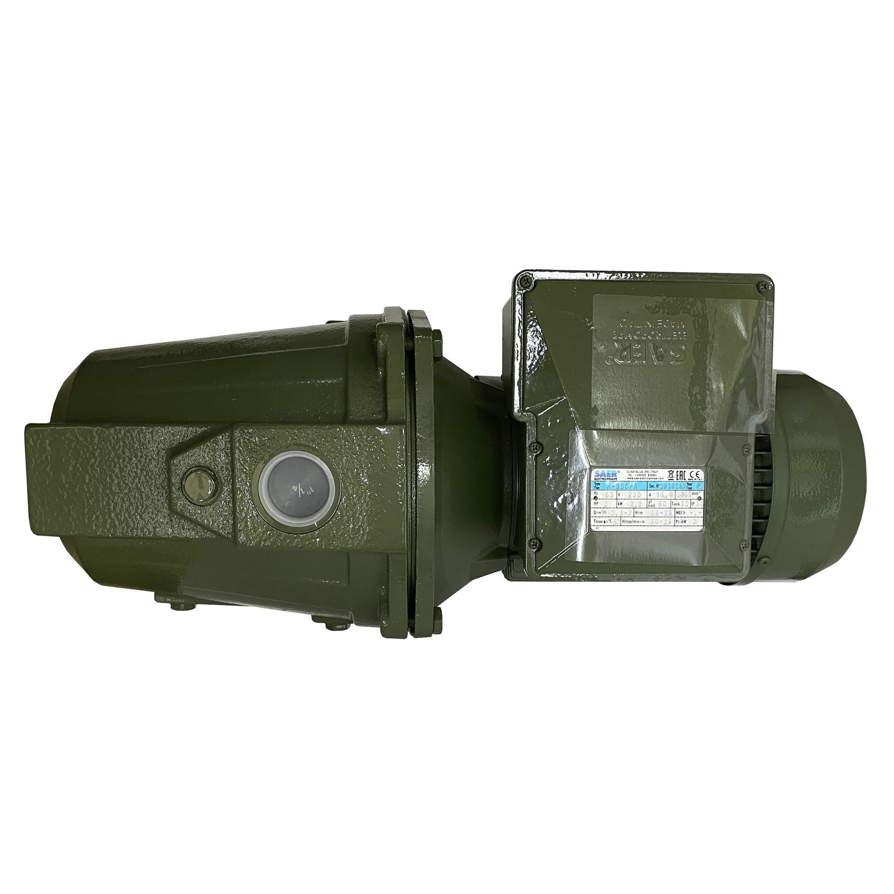 Насос відцентровий M-300A PL 2,2 кВт SAER (7 м3/год, 69 м) - Image 2