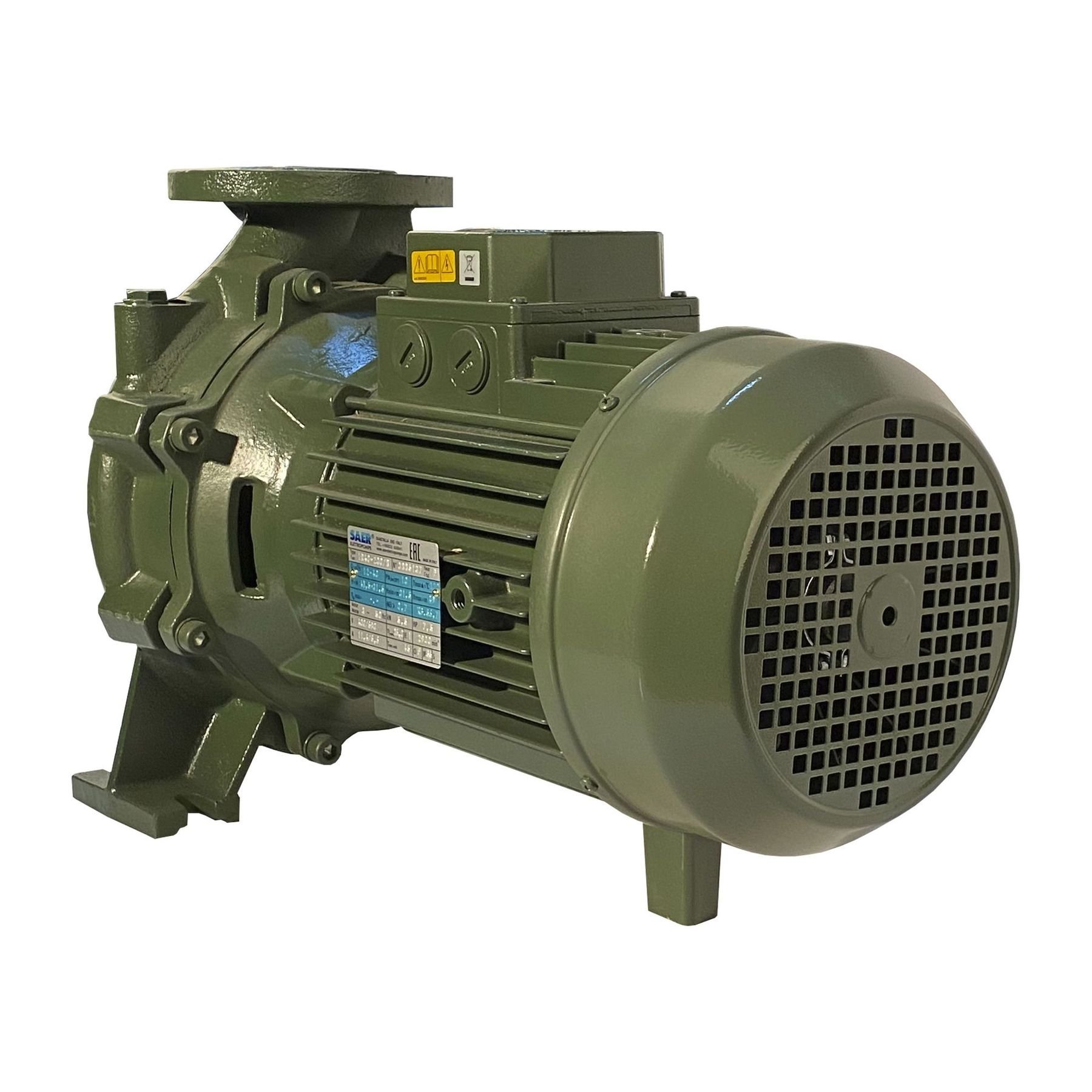 Насос моноблочний IR 40-200B 5,5 кВт SAER (48.8 м3/год, 40 м) - Image 4