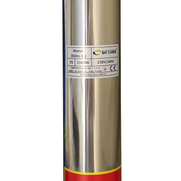 Насос свердловинний з підв, стійк, до піску 3″ OPTIMA 3SDm1,8/39 1,1 кВт 159м +пульт+кабель 75м NEW