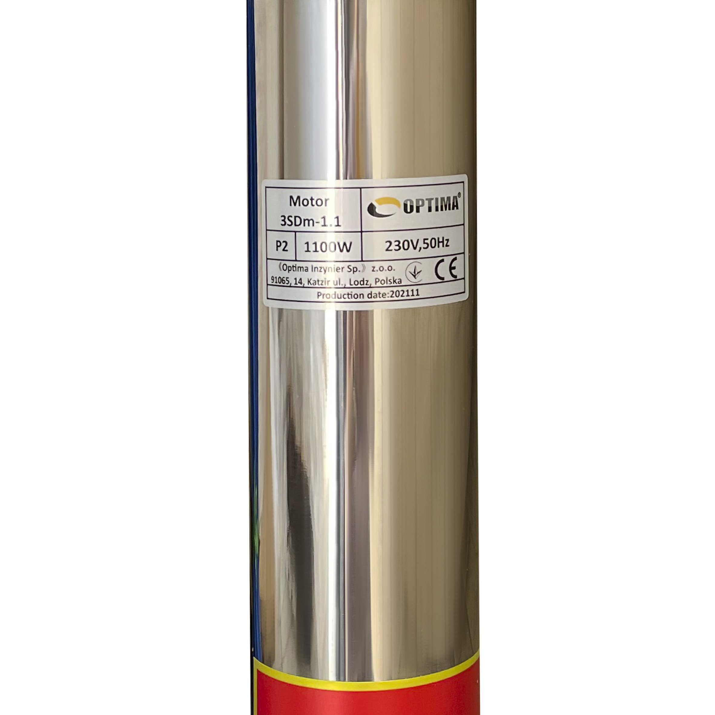 Насос свердловинний з підв, стійк, до піску 3″ OPTIMA 3SDm1,8/39 1,1 кВт 159м +пульт+кабель 75м NEW - Image 5