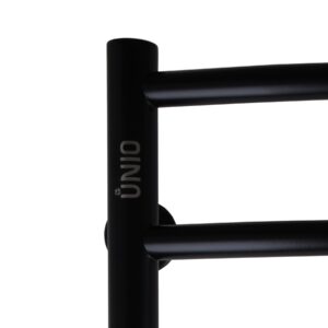 Рушникосушарка UNIO LDE W 1000-500-9 BLK Драбинка Дуга Еліт вода чорна - Image 4