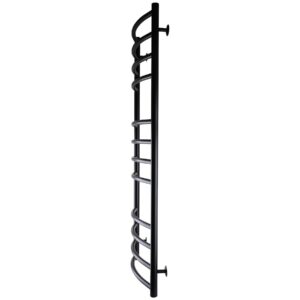 Рушникосушарка UNIO LDE W 1200-500-12 BLK Драбинка Дуга Еліт вода чорна - Image 3