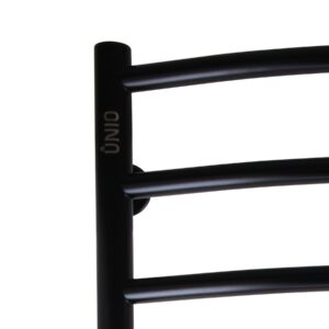 Рушникосушарка UNIO LDE W 1200-500-12 BLK Драбинка Дуга Еліт вода чорна - Image 4