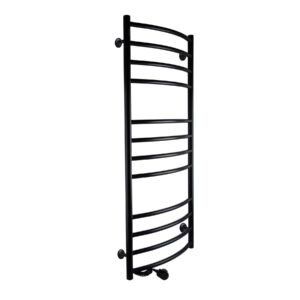 Рушникосушарка UNIO LDE EL 1200-500-12 BLK Драбинка Дуга Еліт електро чорна - Image 3