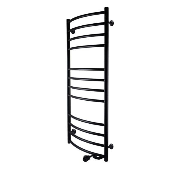 Рушникосушарка UNIO LDE ER 1200-500-12 BLK Драбинка Дуга Еліт електро чорна