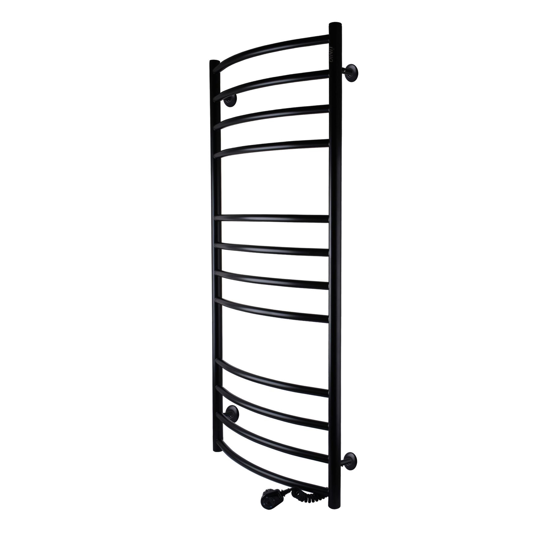 Рушникосушарка UNIO LDE ER 1200-500-12 BLK Драбинка Дуга Еліт електро чорна - Image 3