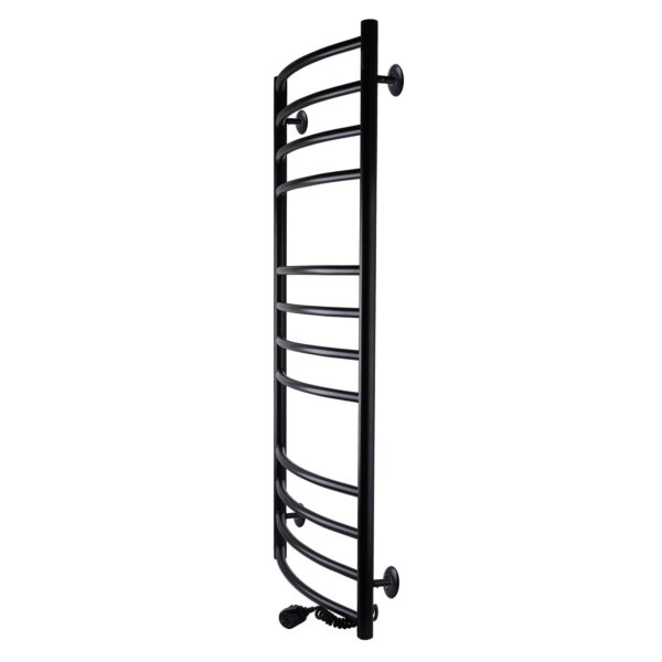Рушникосушарка UNIO LDE ER 1200-500-12 BLK Драбинка Дуга Еліт електро чорна