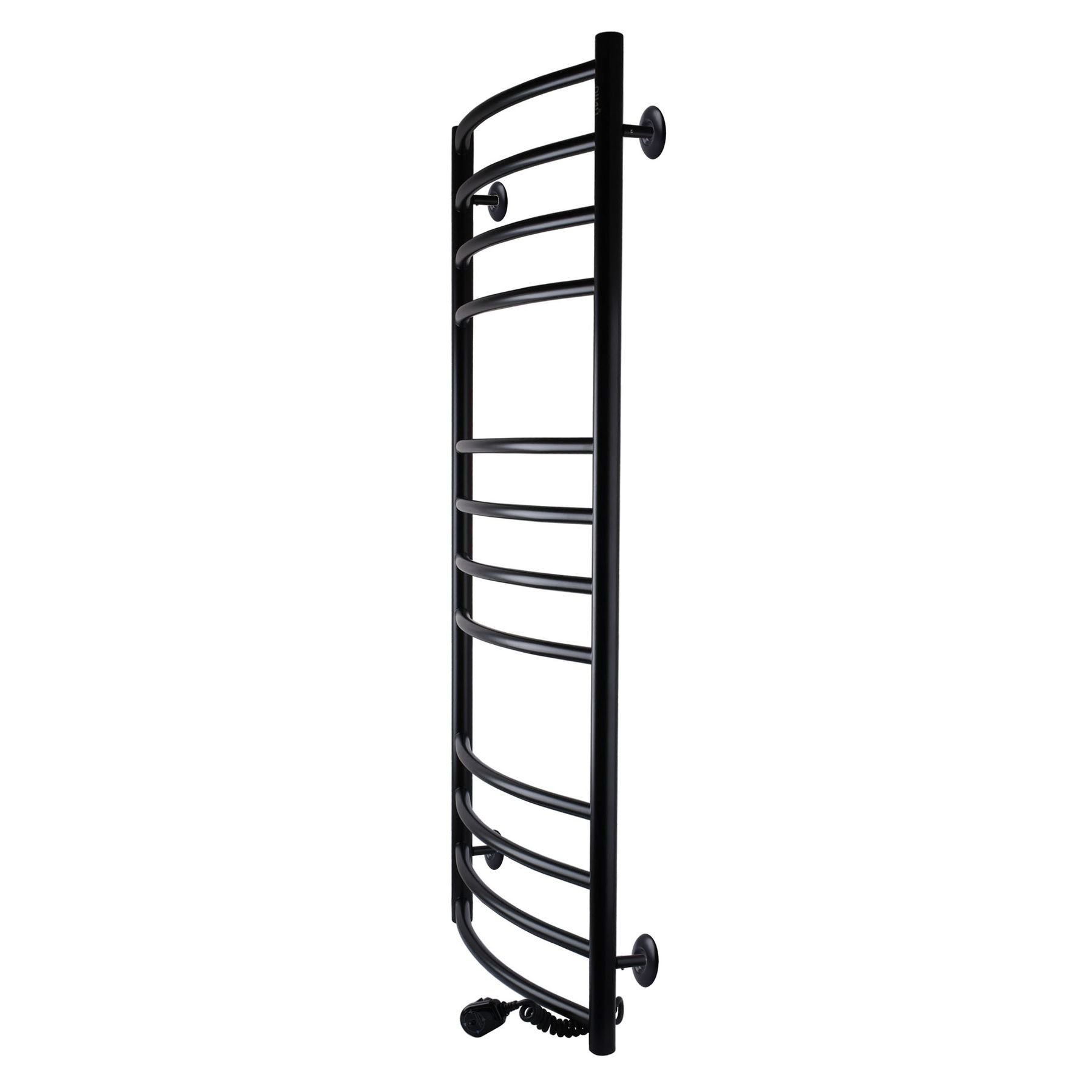 Рушникосушарка UNIO LDE ER 1200-500-12 BLK Драбинка Дуга Еліт електро чорна - Image 4