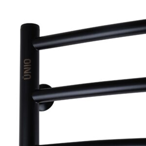 Рушникосушарка UNIO LDE ER 1000-500-9 BLK Драбинка Дуга Еліт електро чорна - Image 2