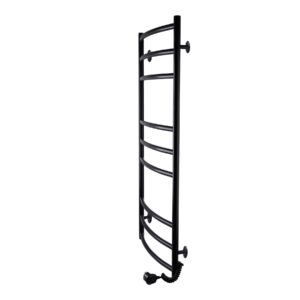 Рушникосушарка UNIO LDE ER 1000-500-9 BLK Драбинка Дуга Еліт електро чорна - Image 4
