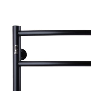 Рушникосушарка UNIO LD W 500-500-5 BLK Драбинка Дуга вода чорна - Image 4