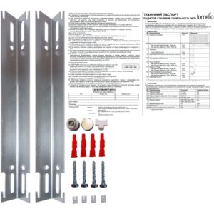 Радіатор сталевий 22/500х1300 бок FORNELLO - Image 3