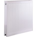 Радіатор сталевий 22/600x600 низ-справа/бок OPTIMUM (без клапана INNER)