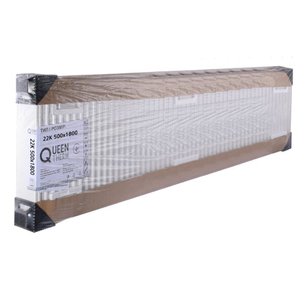 Радіатор сталевий 22/500х1800 бок QUEEN THERM (KORAD)