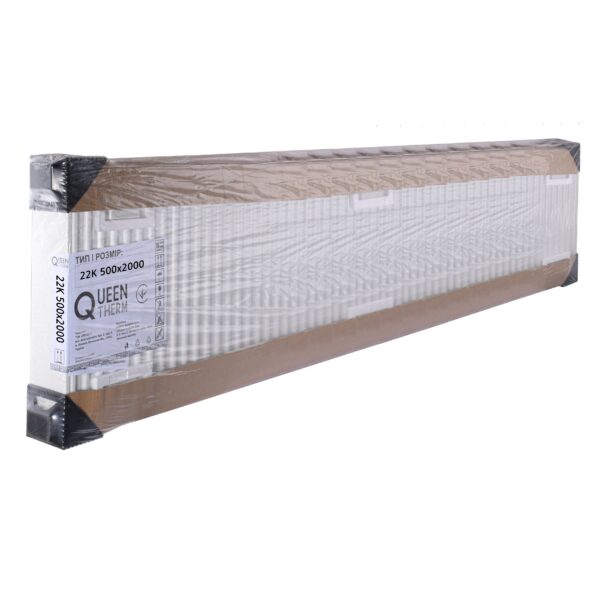 Радіатор сталевий 22/500х2000 бок QUEEN THERM (KORAD)