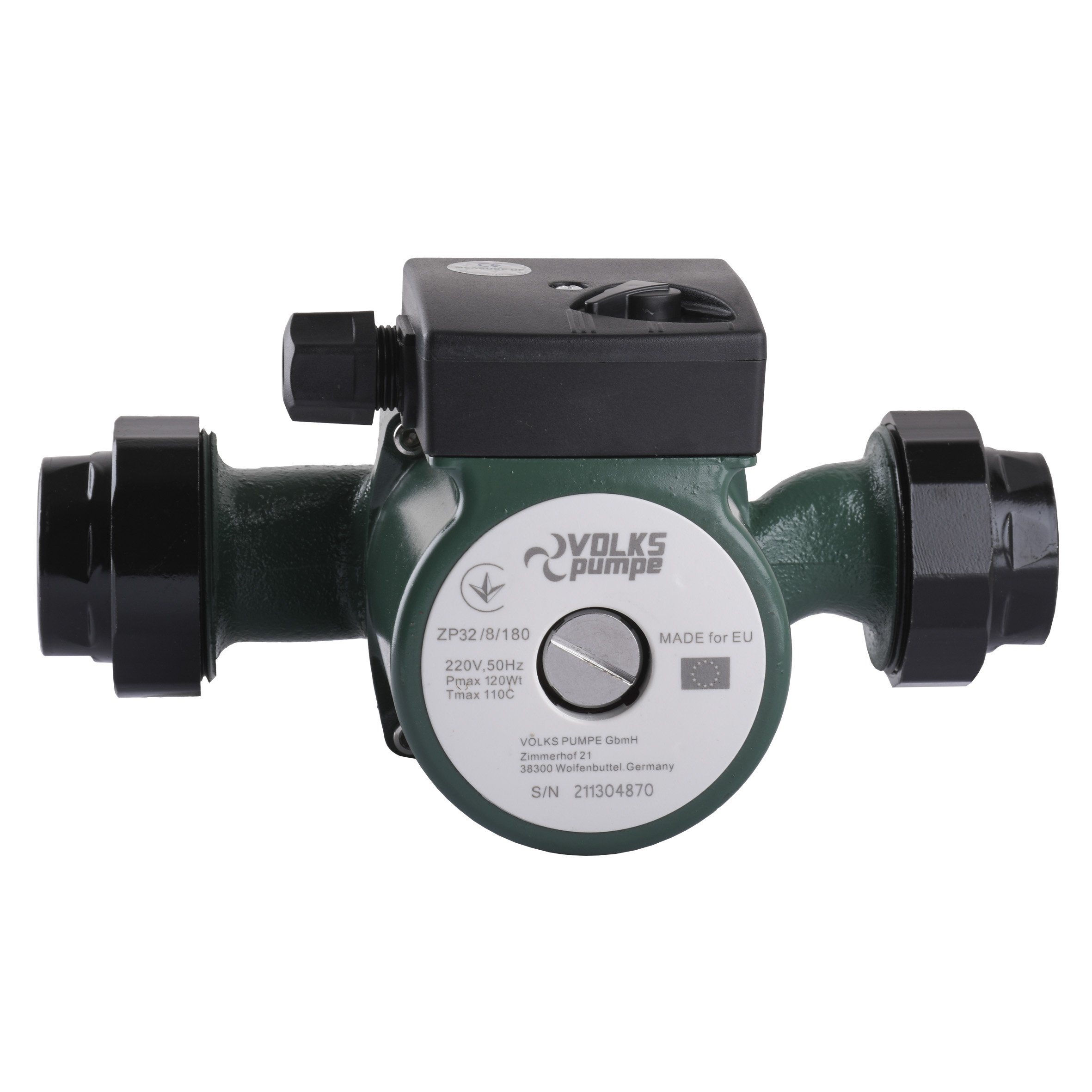 Насос циркуляційний VOLKS pumpe  ZP32/8 180мм + гайки - Image 1