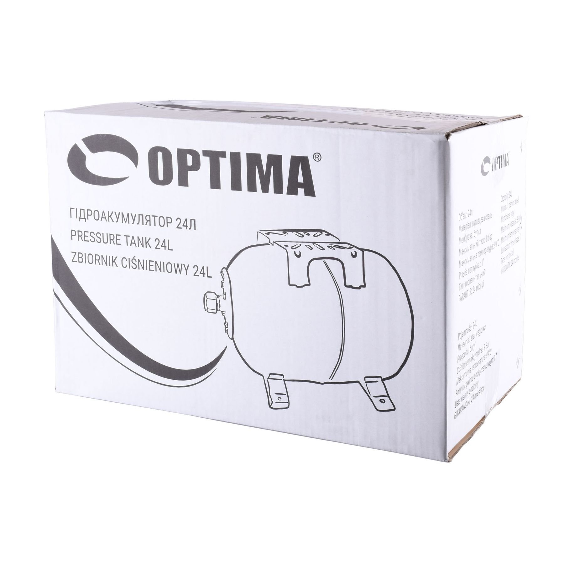 Гідроакумулятор 24л OPTIMA - Image 5