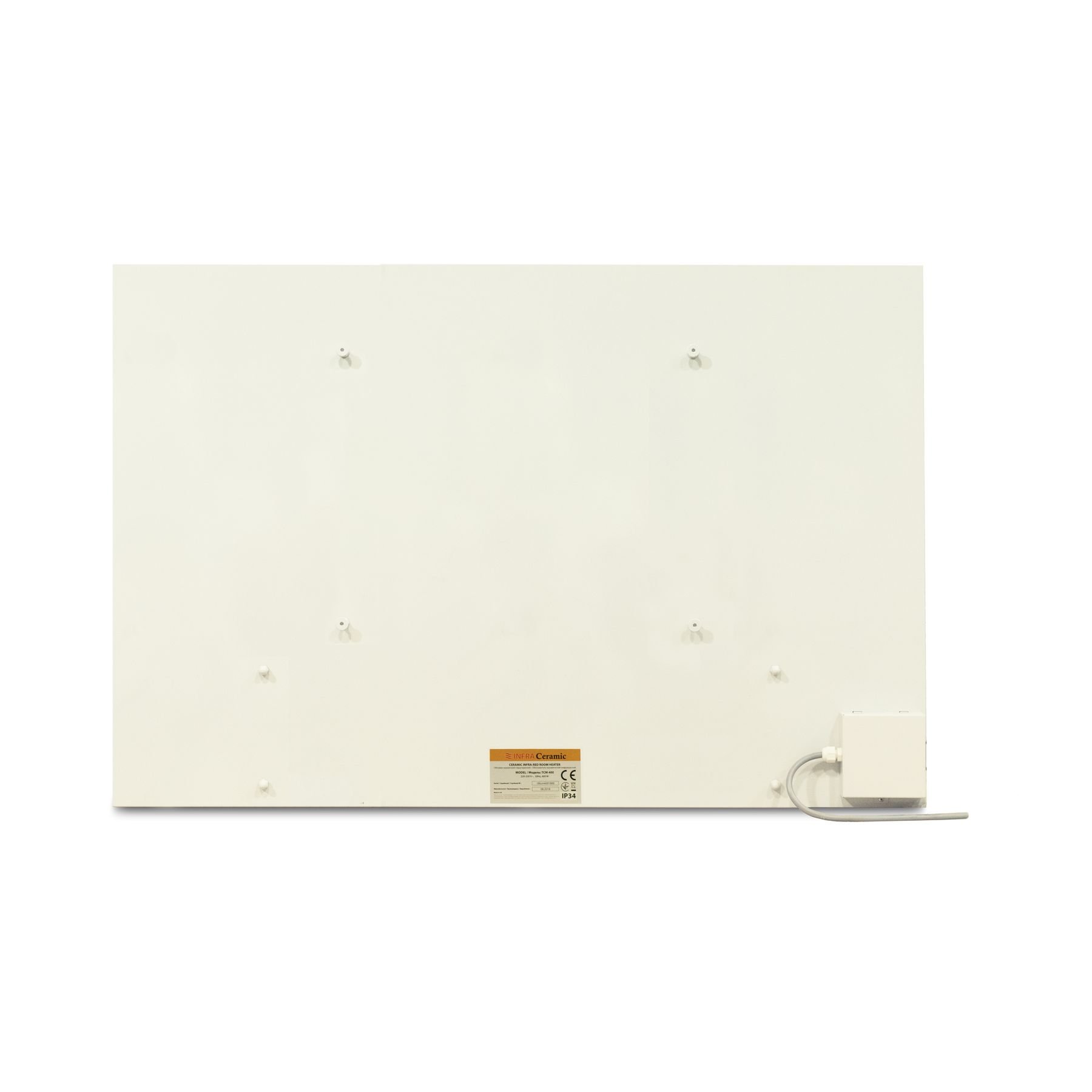 Обігрівач керамічний ТCM-RA  750 (білий) 903х603х17 - Image 4
