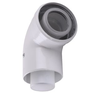 Коліно 90 градусів, d=60/100 mm CE.00.34 C Конденсаційне