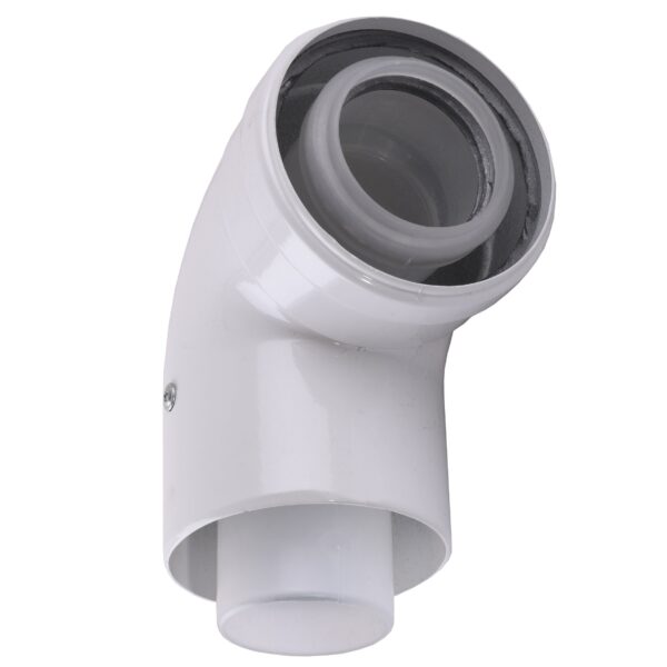 Коліно 90 градусів, d=60/100 mm CE.00.34 C Конденсаційне
