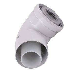 Коліно 90 градусів, d=60/100 mm CE.00.34 C Конденсаційне - Image 3