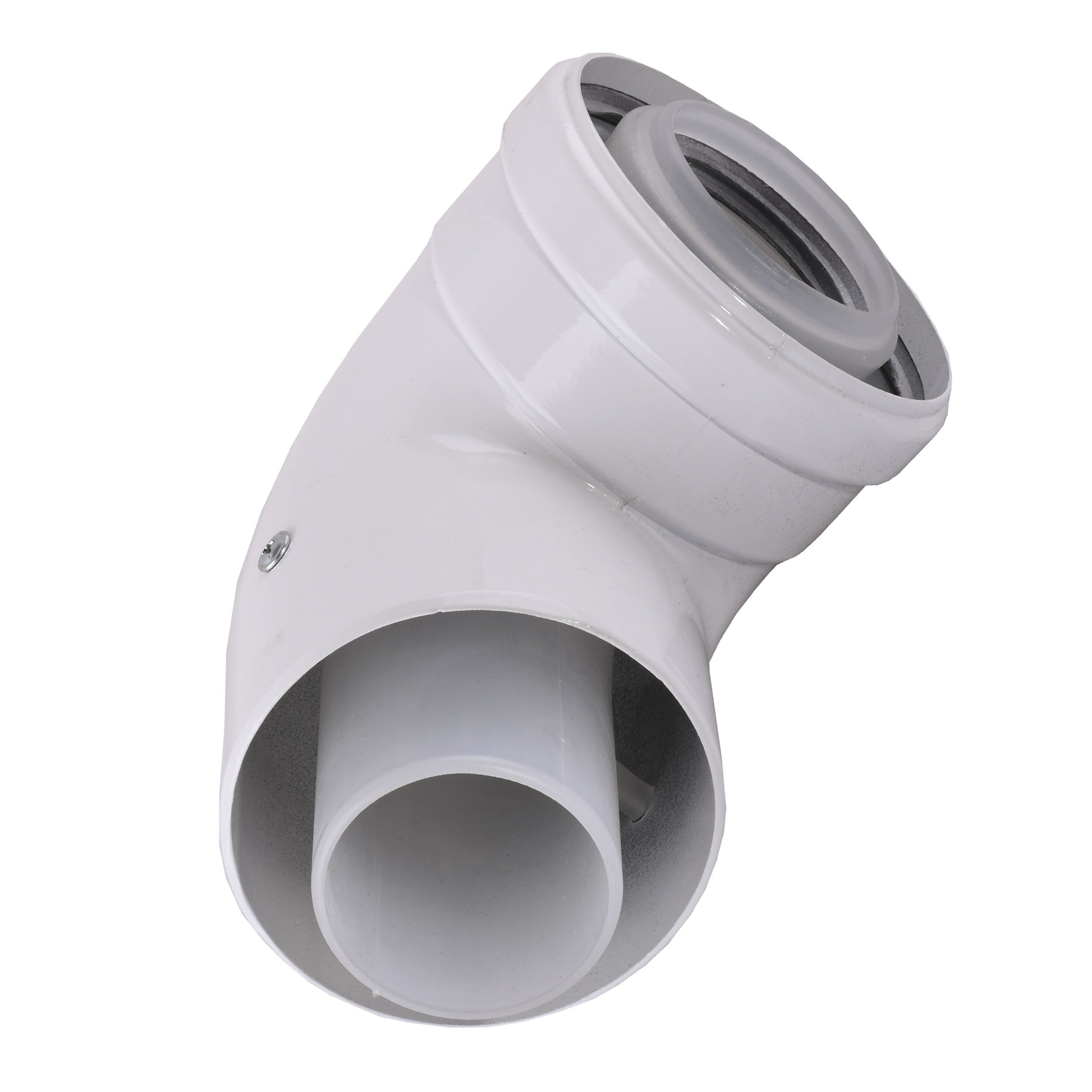 Коліно 90 градусів, d=60/100 mm CE.00.34 C Конденсаційне - Image 3