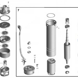 Насос свердловинний вихровий VOLKS pumpe PM  4SKm150 1.1кВт + кабель 10м - Image 3