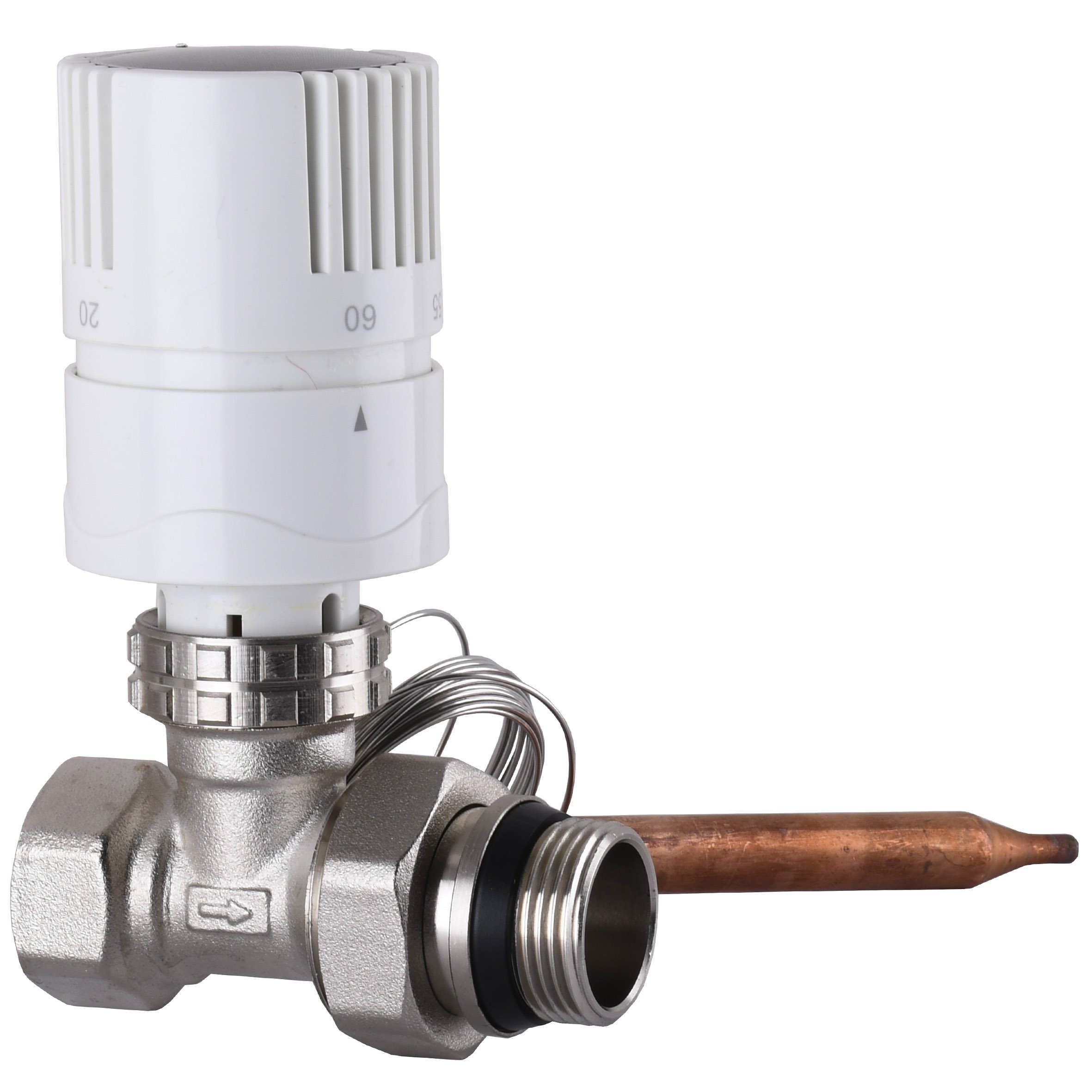 Вузол пiдмiшування з термоголовкою ECO 01A-4 3/4″х3/4″ прямий - Image 1
