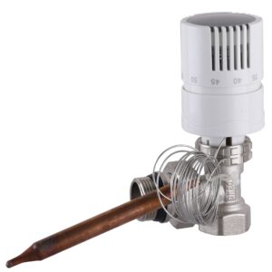 Вузол пiдмiшування з термоголовкою ECO 01A-5 3/4″х3/4″ кутовий - Image 2