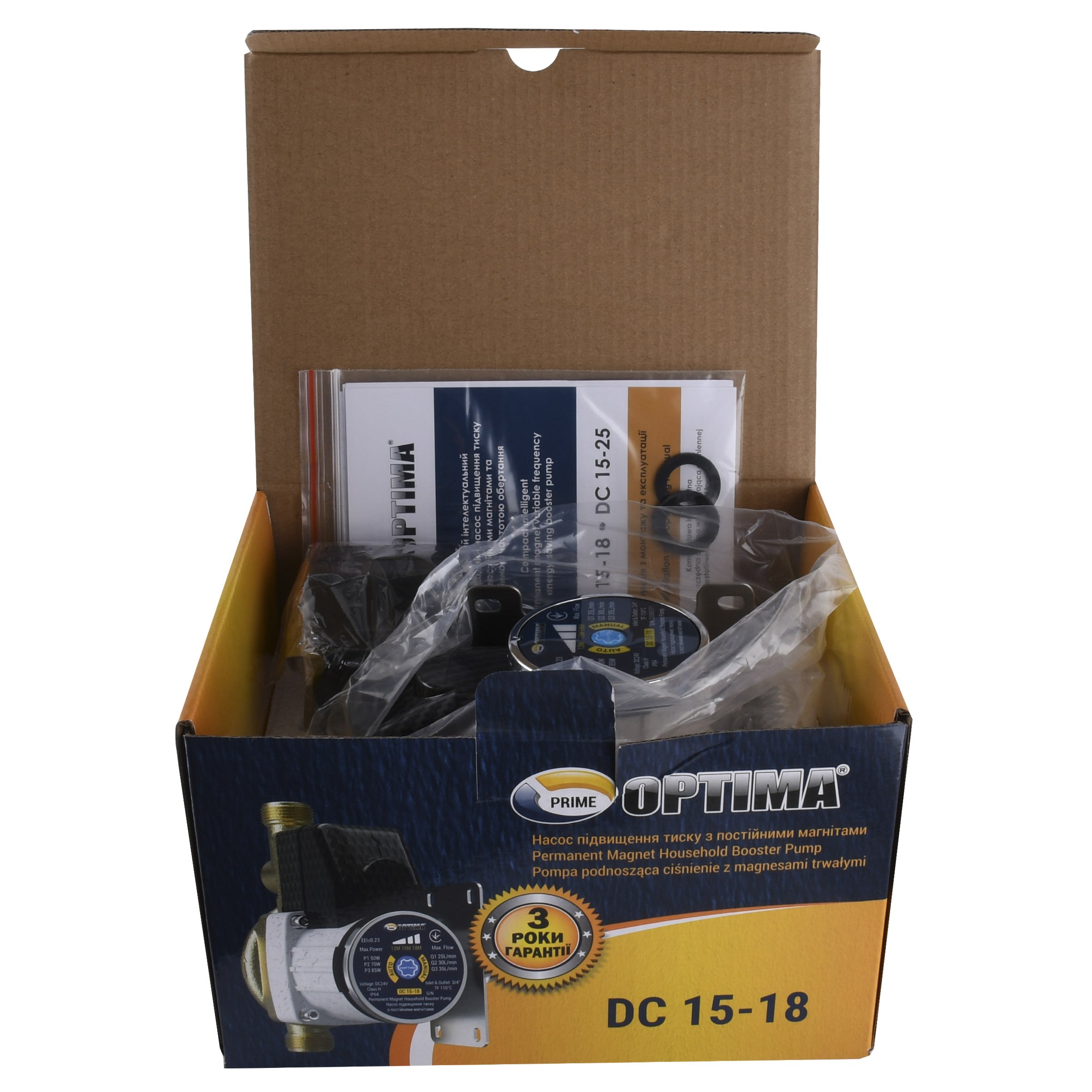 Насос підвищення тиску Optima Prime DC 15-18 AUTO - Image 3