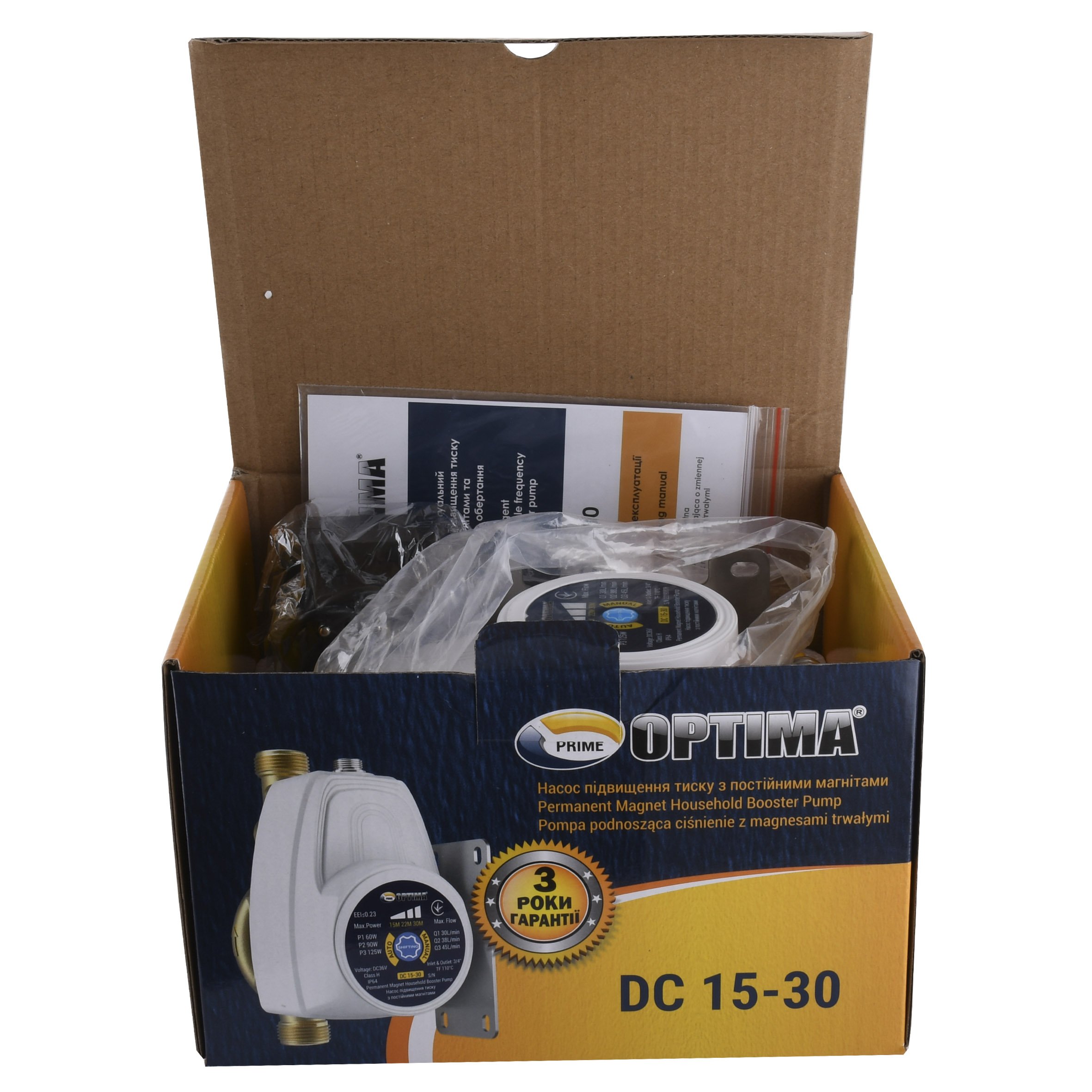 Насос підвищення тиску Optima Prime DC 15-30 AUTO - Image 2