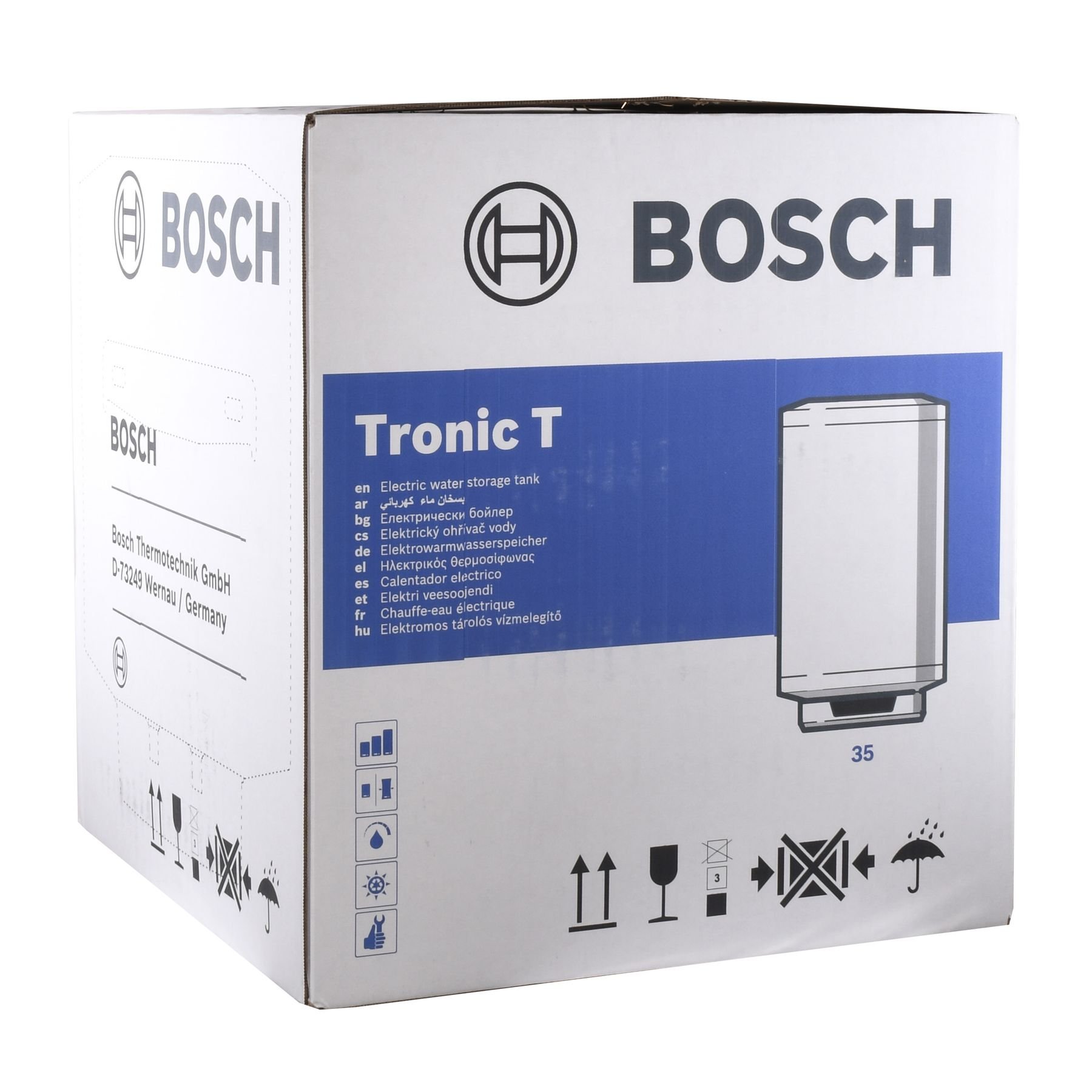 Водонагрівач Bosch Tronic 8000 T ES 035-5 1200W сухий ТЕН, електронне керування - Image 5