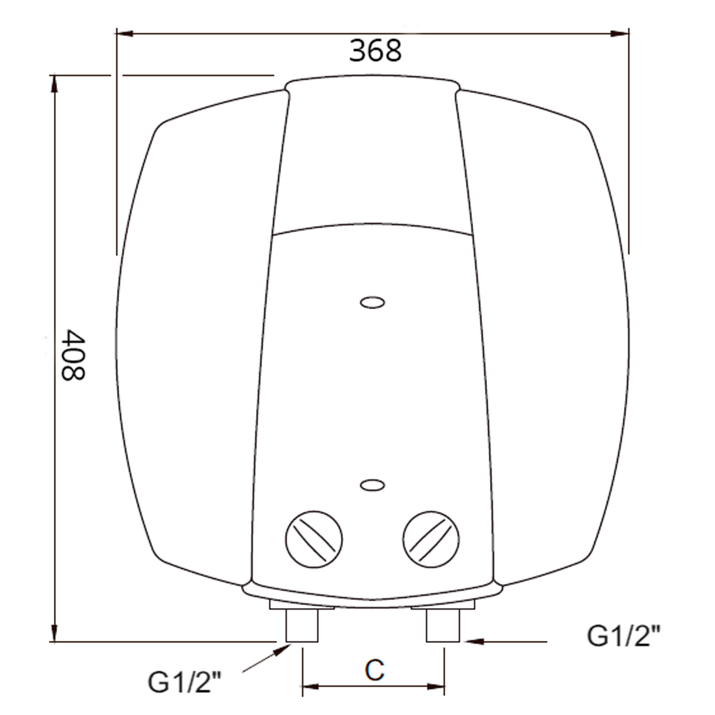 Водонагрівач Bosch Tronic 2000 TR 2000 15 B / 15л 1500W (над мийкою) - Image 6
