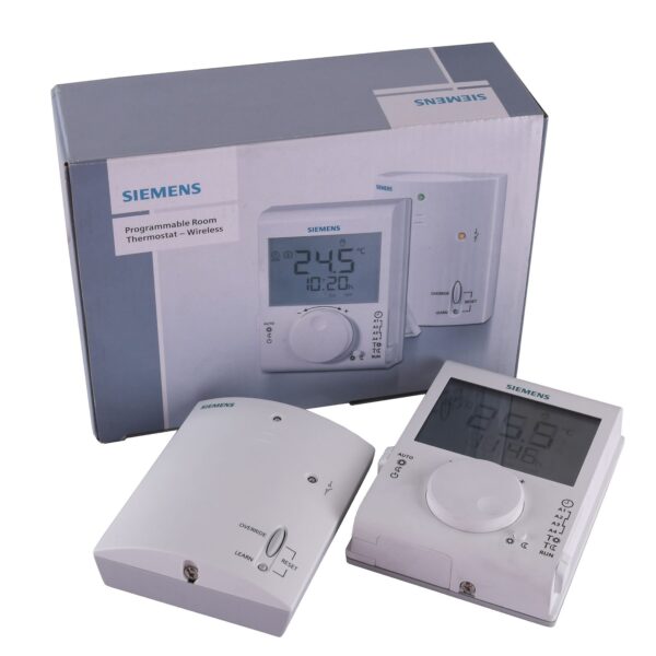 Кімнатний термостат Siemens RDJ100 RF / SET програмований бездротовий