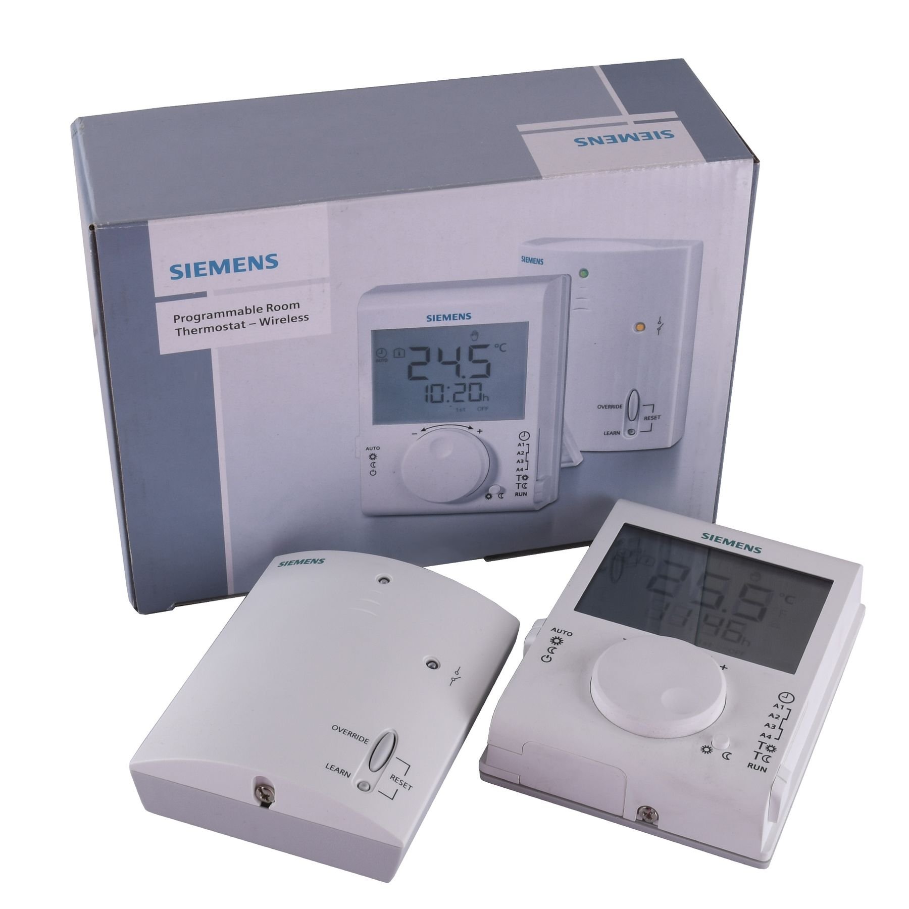 Кімнатний термостат Siemens RDJ100 RF / SET програмований бездротовий - Image 2