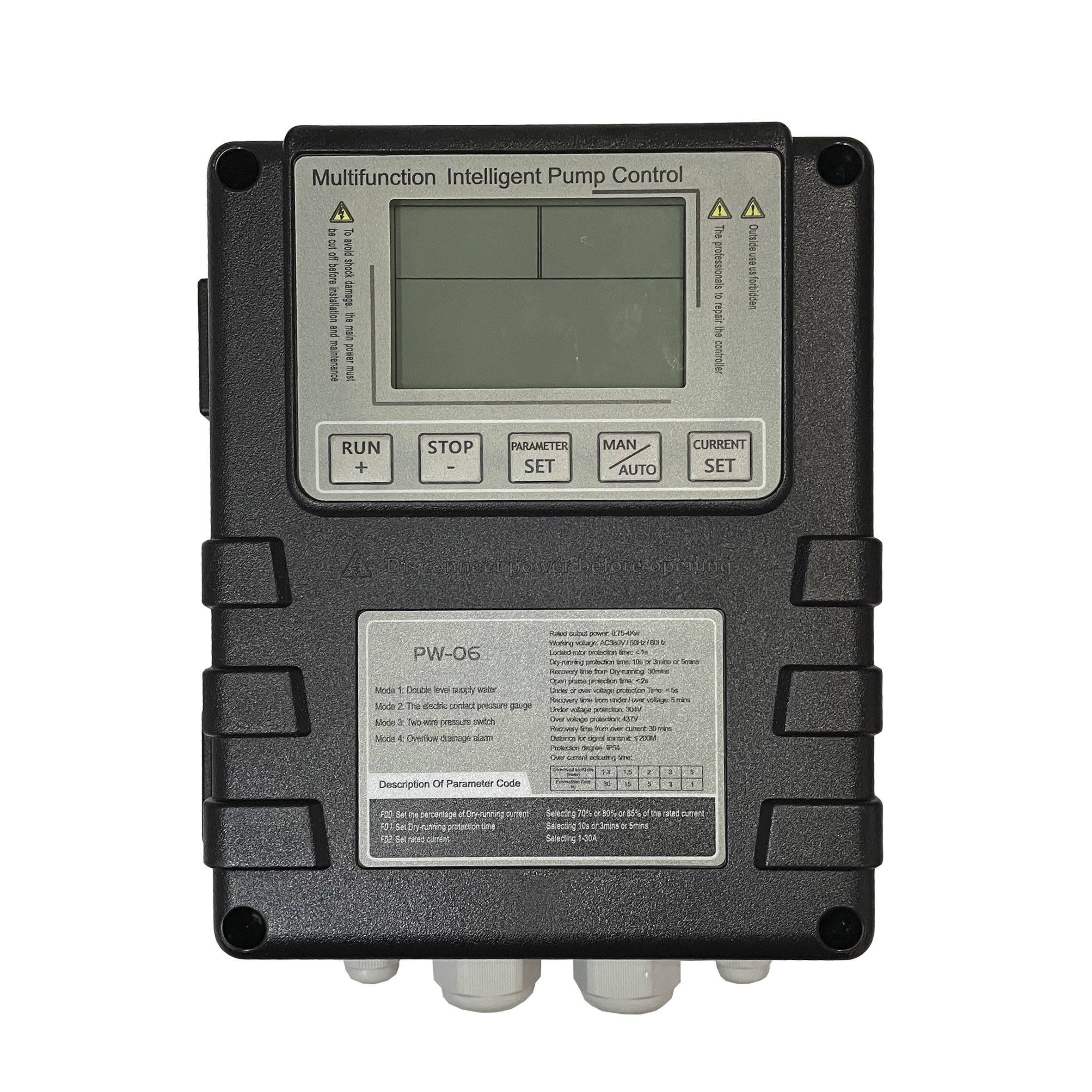 Пульт керування для глибинного трифазного насоса Optima PW-6  0.75 - 4 кВт - Image 1