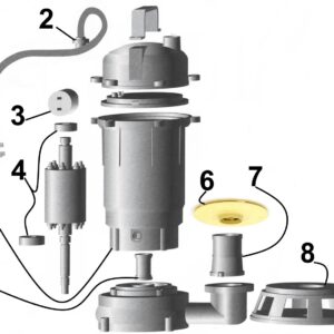 Насос дренажний VOLKS pumpe QDX mini 0,25кВт - Image 5