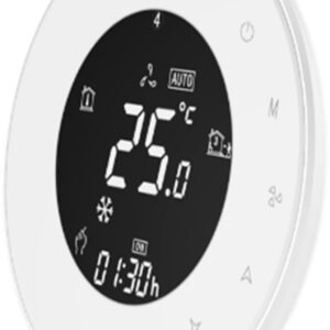 Термостат круглий сенсорний білий LED 1 канал AC220V Wi-Fi /MC-TRB-WF-W MYCOND/