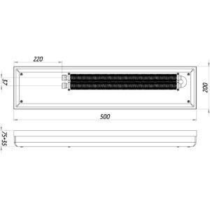 Конвектор  ТС70-500/200-Eco-2bl (без решітки) - Image 3
