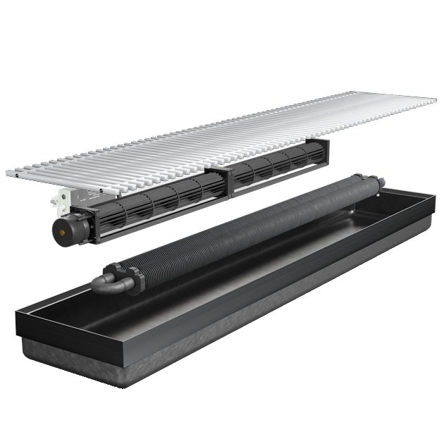 Конвектор ТС80-1250/200-LUX-2wbl (з решіткою) - Image 2