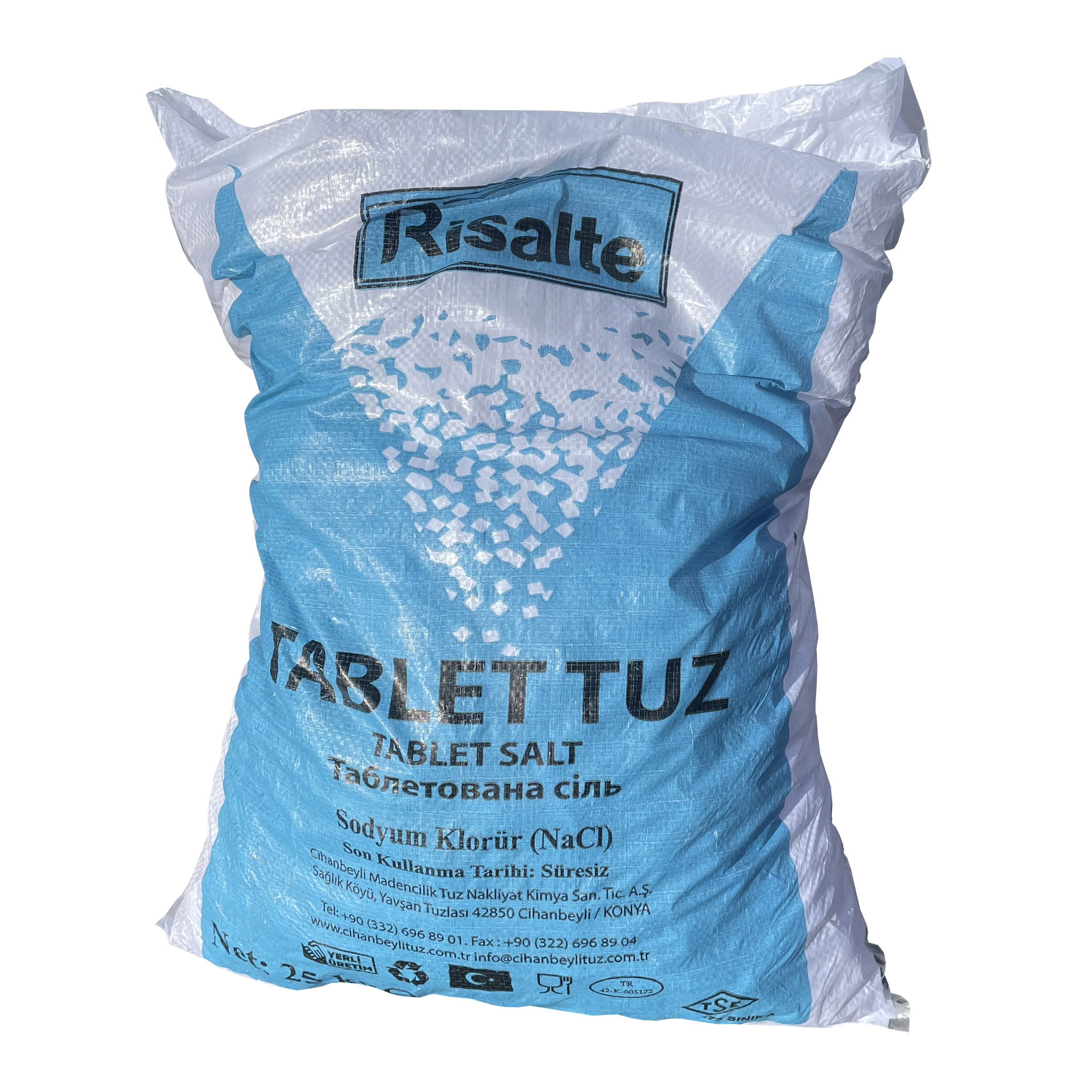 Сіль таблетована RISALT 25кг (Туреччина) - Image 1