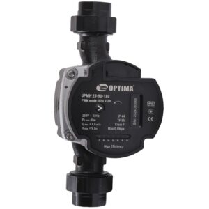 Насос циркуляційний енергоощадний  Optima PRIME UPMH 25-90AUTO 180мм + гайки - Image 2