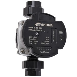 Насос циркуляційний енергоощадний  Optima PRIME UPMH 25-80AUTO 130мм + гайки - Image 4