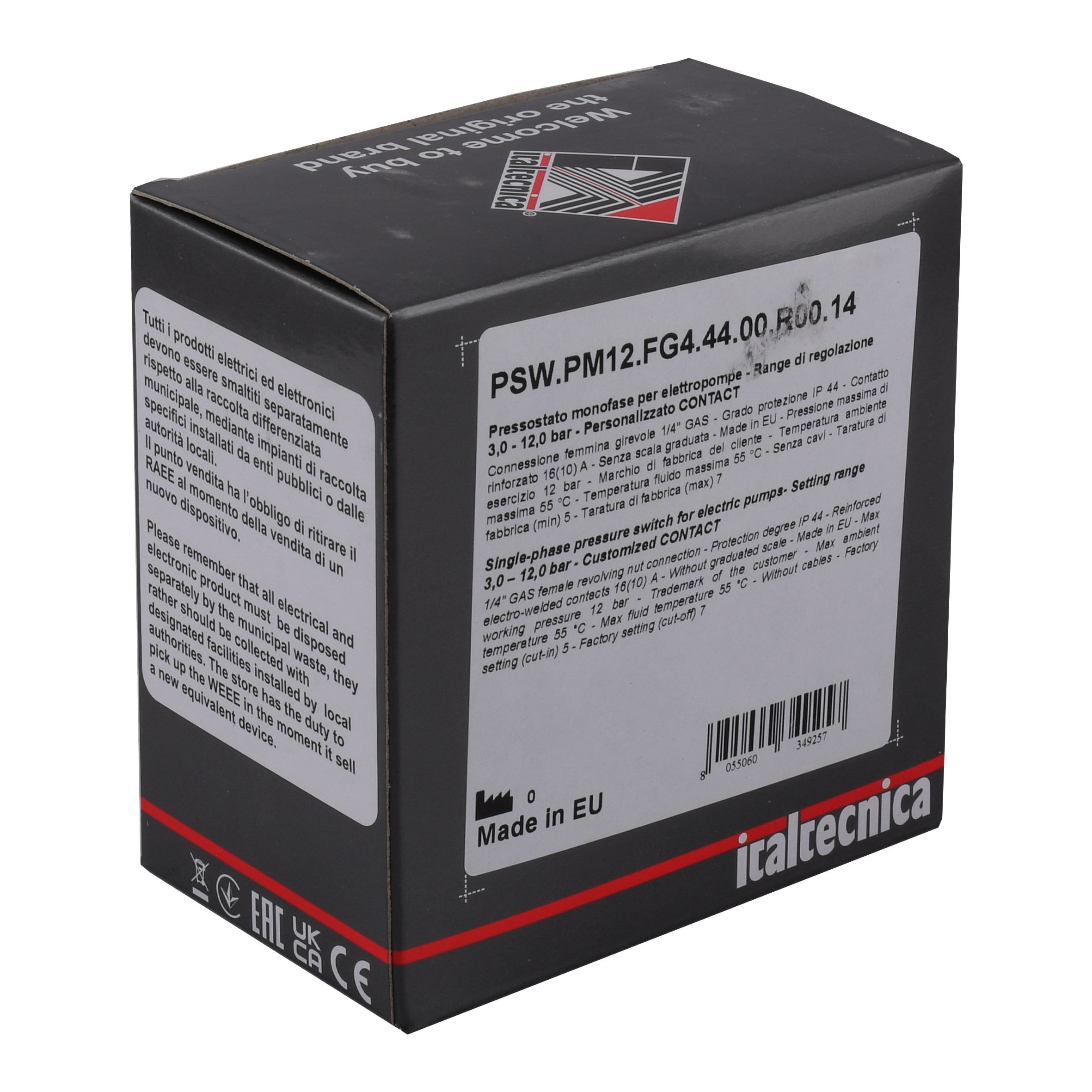 Реле тиску Italtecnica  PM-12 G - Image 6