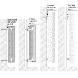 Радіатор біметалевий секційний QUEEN THERM 500/100 VERTICAL/HORIZONTA (кратно 10) - Image 2