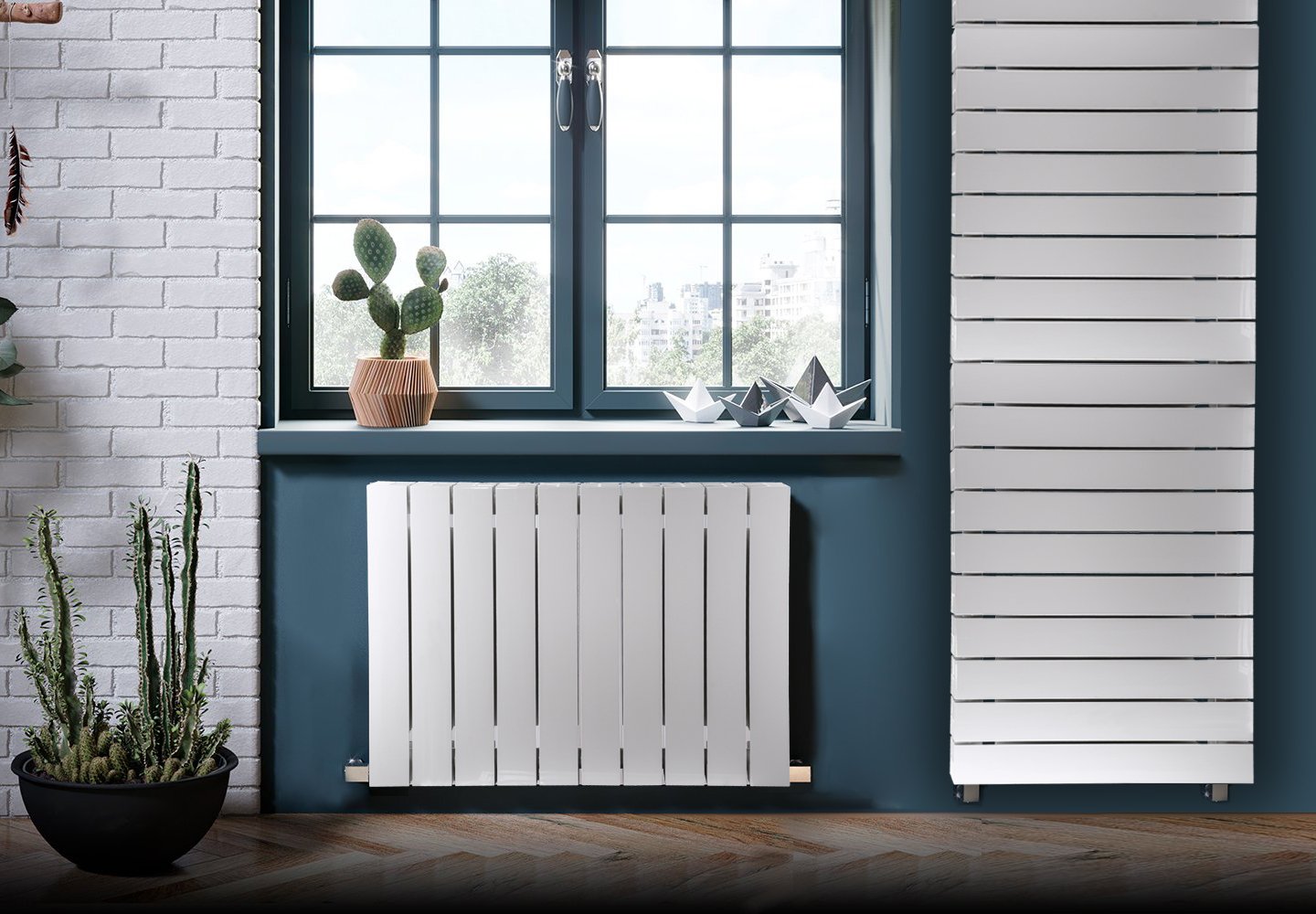 Радіатор біметалевий секційний QUEEN THERM 500/100 VERTICAL/HORIZONTA (кратно 10) - Image 6