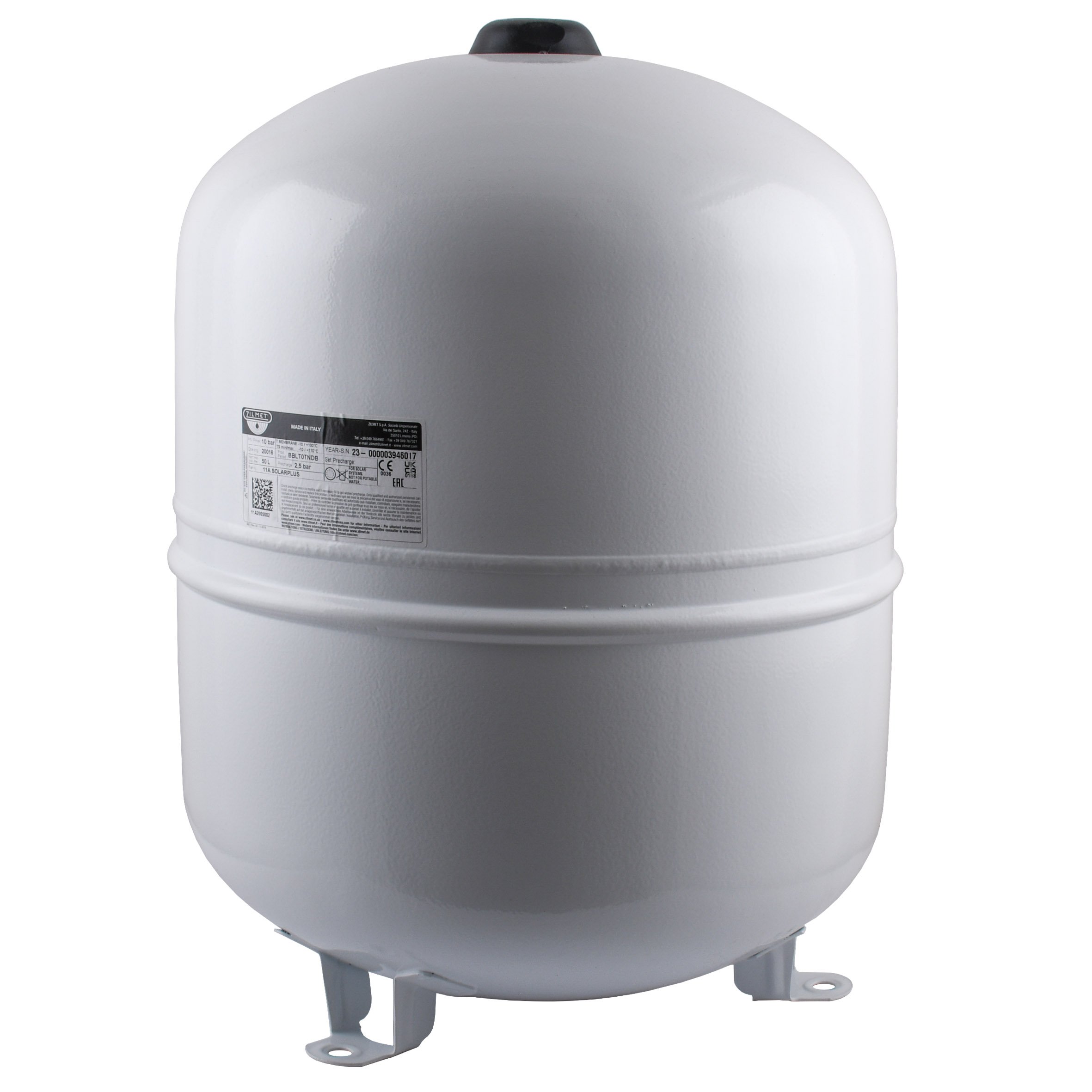 Бак Zilmet solar-plus для систем сонячного опалення 50 л 10bar ( 11A2005002 ) - Image 1