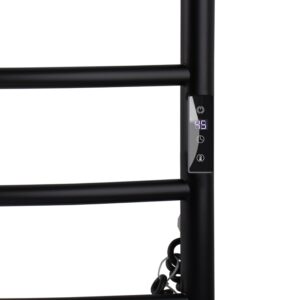 Рушникосушарка UNIO LD ЕU 500-500-5 BLK Драбинка Дуга електро чорна - Image 2