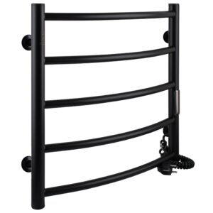 Рушникосушарка UNIO LD ЕU 500-500-5 BLK Драбинка Дуга електро чорна - Image 3