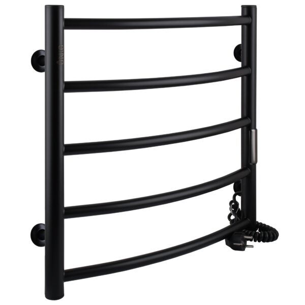 Рушникосушарка UNIO LD ЕU 500-500-5 BLK Драбинка Дуга електро чорна